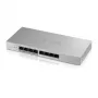 Zyxel GS1200-8HP v2, hallittava Gigabit Ethernet (10/100/1000), Power over Ethernet (PoE), harmaa