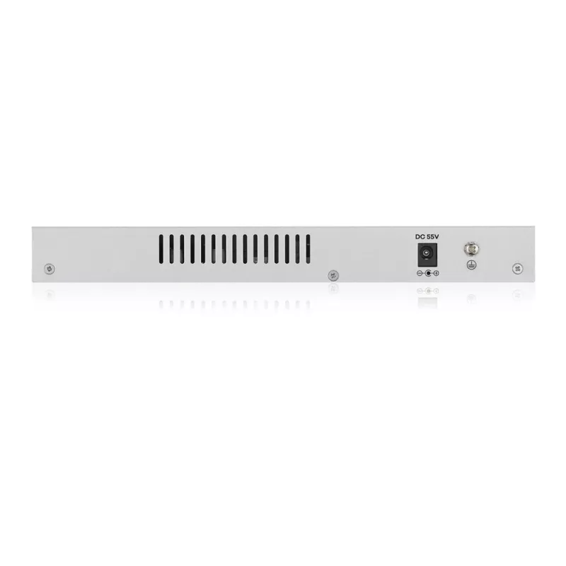 Zyxel GS1200-8HP v2, hallittava Gigabit Ethernet (10/100/1000), Power over Ethernet (PoE), harmaa