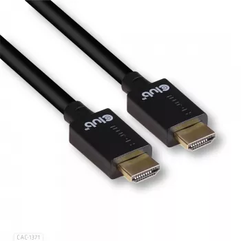 CLUB3D Ultra High Speed HDMI 4K120Hz, 8K60Hz -sertifioitu kaapeli, 48Gbps, uros-uros, 1 m/3.28 ft