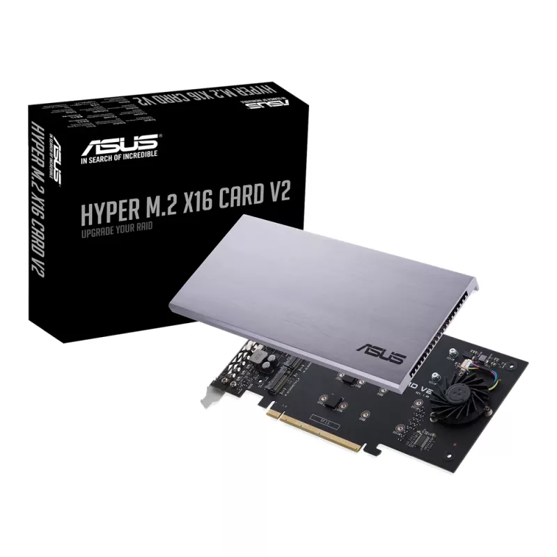 ASUS HYPER M.2 X16 CARD V2 liitäntäkortti / sovitin, sisäinen