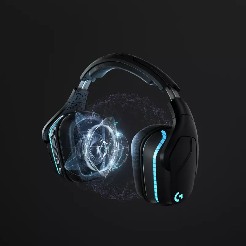 LOGITECH G935 langaton 7.1 Surround Sound Lightsync -pelikuuloke – 2,4 GHz