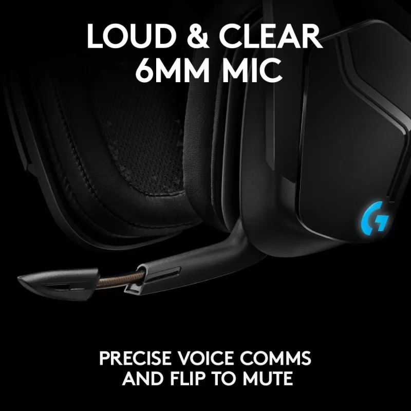 LOGITECH G935 langaton 7.1 Surround Sound Lightsync -pelikuuloke – 2,4 GHz