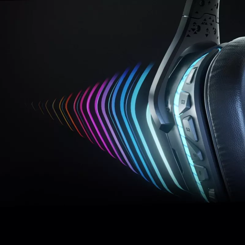 LOGITECH G935 langaton 7.1 Surround Sound Lightsync -pelikuuloke – 2,4 GHz