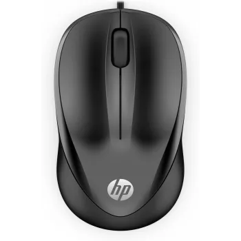 HP kaapelihiiri 1000, molempikätinen, USB Type-A, 1200 DPI, musta