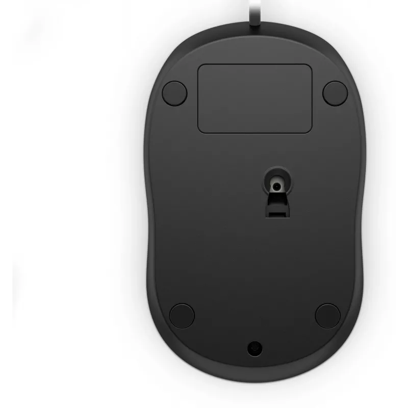 HP kaapelihiiri 1000, molempikätinen, USB Type-A, 1200 DPI, musta
