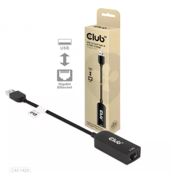 CLUB3D USB 3.2 Gen1 Type-A - RJ45 2.5Gbps -adapteri