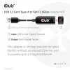 CLUB3D USB 3.2 Gen1 Type-A - RJ45 2.5Gbps -adapteri