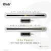 CLUB3D USB 3.2 Gen1 Type-A - RJ45 2.5Gbps -adapteri