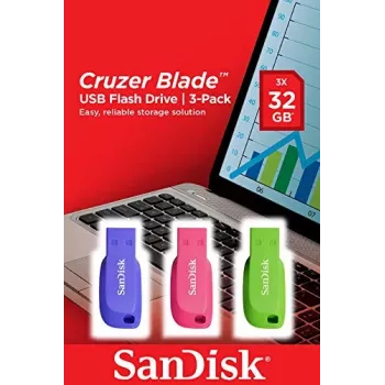 USB-muistitikku SanDisk 32 GB USB Type-A 2.0 Cruzer Blade