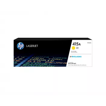 HP 415A keltainen Original LaserJet värikasetti, 2100 sivua, keltainen, 1 kpl