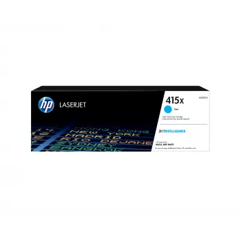 HP 415X High Yield syaani Original LaserJet värikasetti, 6000 sivua, syaani, 1 kpl