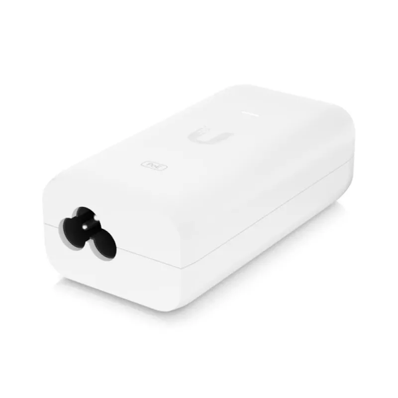 Ubiquiti U-POE-AF PoE-injektori, 802.3af, 48 V, 15 W, Gigabit Ethernet, valkoinen