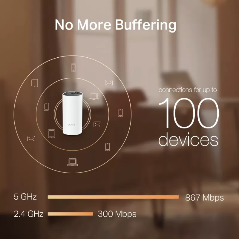 TP-Link AC1200 Deco Whole Home Mesh Wi-Fi -järjestelmä