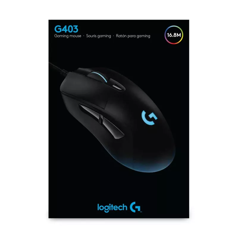 LOGITECH G403 Hero pelihiiri USB musta EWR2