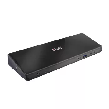 CLUB3D CSV-1562 on USB3.2 Gen1 Type-C universaali Triple 4K30Hz lataustelakka ja DisplayLink® sertifioitu. Universaali lataustelakka