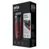 Braun Series 3 300s kalvosarjanajaja trimmeri musta, punainen