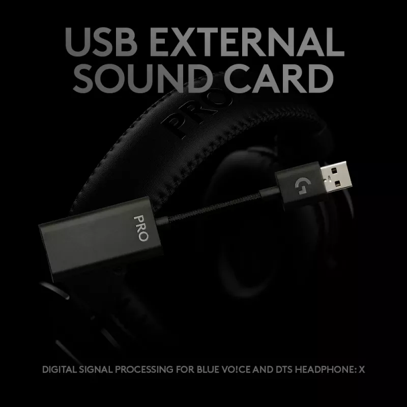 LOGITECH G Pro X pelikuulokkeet - 3,5 mm - musta
