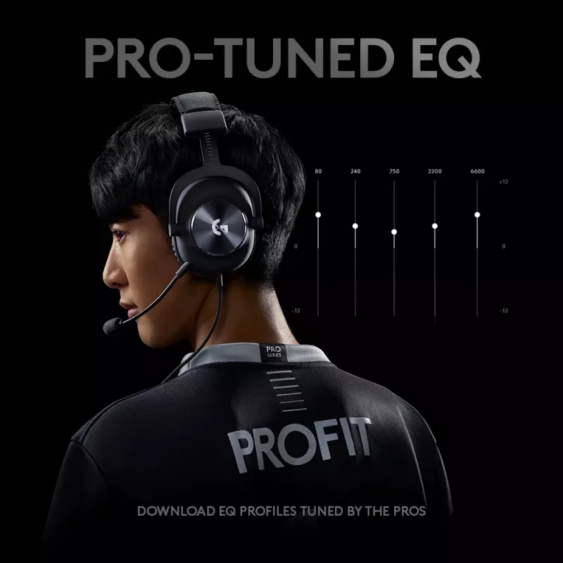 LOGITECH G Pro X pelikuulokkeet - 3,5 mm - musta
