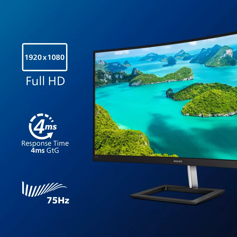 Philips E Line 322E1C/00 tietokonenäyttö 80 cm (31,5