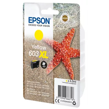 Epson C13T03A44010 mustepatruuna 1 kpl alkuperäinen suuri (XL) kapasiteetti keltainen