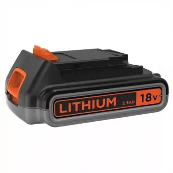 Akku Black & Decker BL2518 18 V Li-Ion 2,5 Ah, 1 kpl, musta