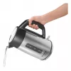 Bosch TWK4P440 vedenkeitin 1,7 L 2400 W musta, ruostumaton teräs