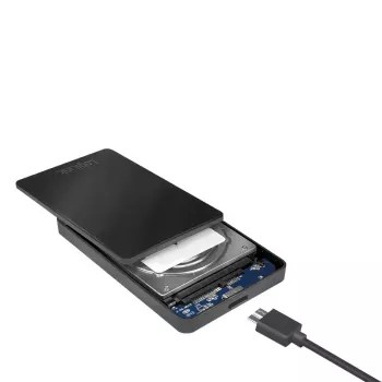 HDD/SSD-kotelo LogiLink UA0339 musta 2,5