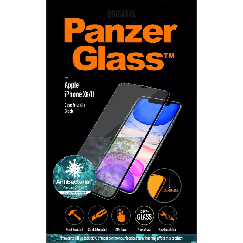 PanzerGlass näytönsuojakalvo Apple iPhone 11 XR Edge-to-Edge