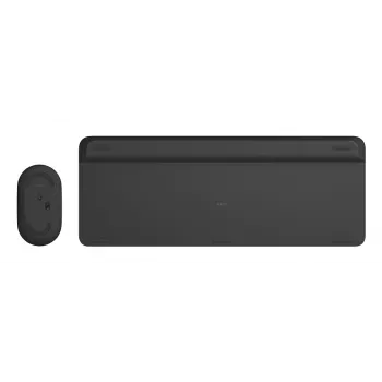 LOGITECH Slim langaton näppäimistö ja hiiri -yhdistelmä Mk470 - graphite Qwerty Dansk/ Norsk/ Svenska