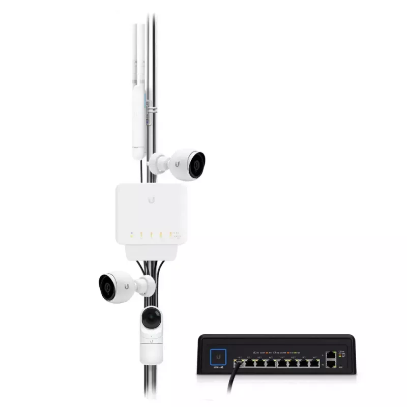 Ubiquiti UniFi USW-Flex 5-porttinen gigabitin PoE-hallittava kytkin