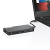 Lenovo GX90T77924 telakointiasema — USB-C-keskitin HDMI 1.4, 2×USB-A 3.2 Gen1, USB-2.0, microSD-kortinlukija, harmaa