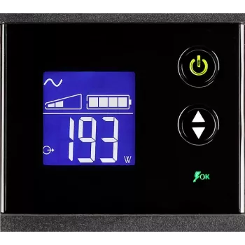 UPS Eaton Ellipse PRO 1200 FR 1,2 kVA / 750 W Line-Interactive, 8x Type E -pistorasiaa, LCD, Rack 2U/Tower