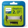 Parranajoterä Philips Norelco OneBlade QP620/50 varaterät, musta, 2 kpl:n pakkaus