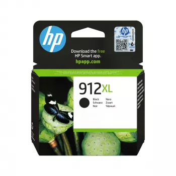 HP 912XL High Yield musta alkuperäinen mustekasetti