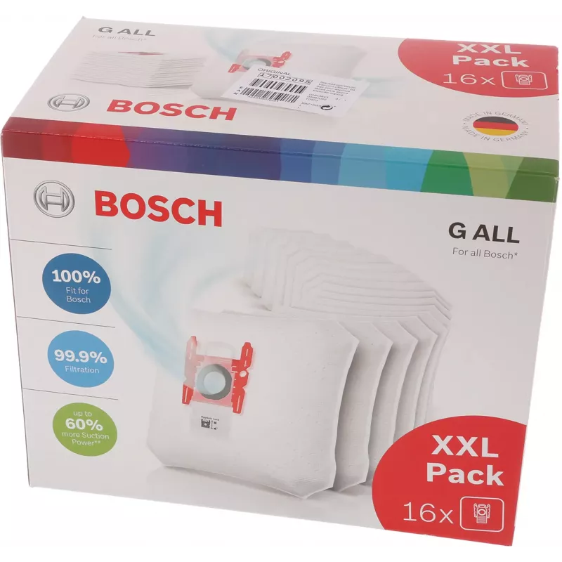 Bosch BBZ16GALL pölynimurin lisävaruste/-varaosa pölypussit pölynimuriin
