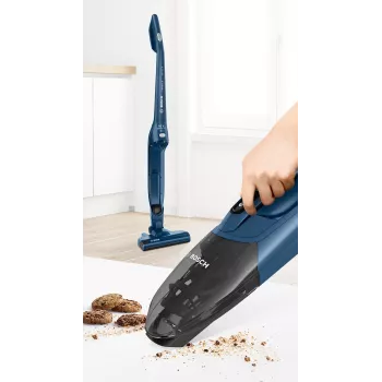 Bosch Serie 2 BBHF216 akkuimuri/sähköharja 2-in-1 akkuimuri akku kuiva pussiton sininen