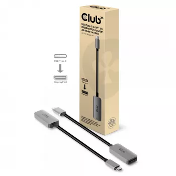 CLUB3D USB Type C - DisplayPort 1.4 8K60Hz HBR3 aktiivisovitin