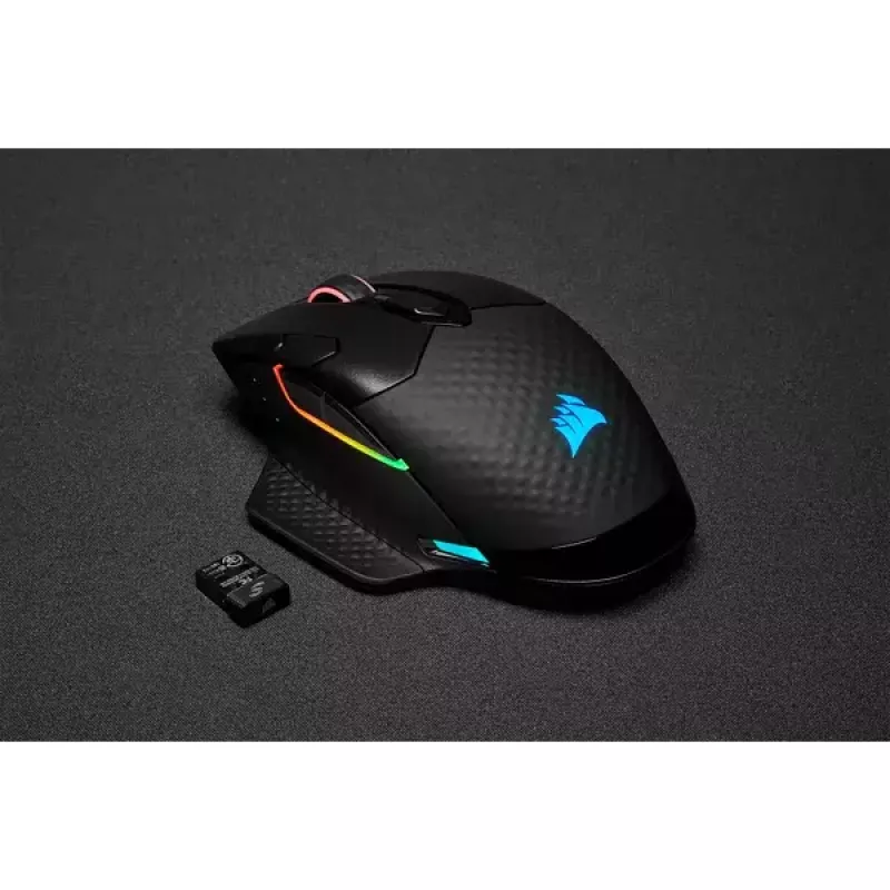 Hiiri Corsair DARK CORE RGB PRO RF langaton + Bluetooth + USB Type-A