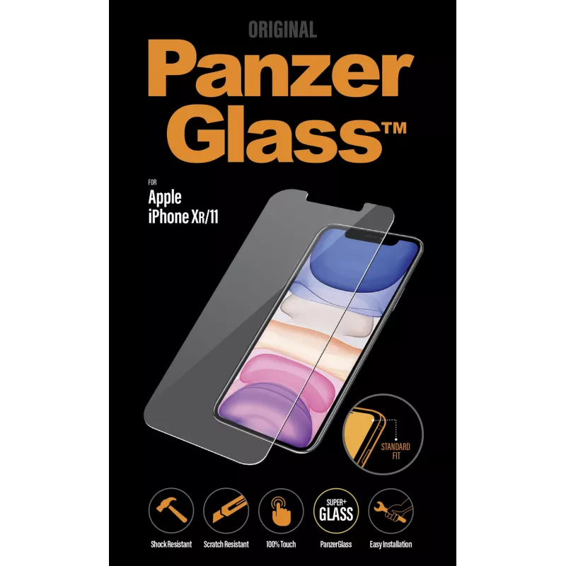 PanzerGlass ® näytönsuojakalvo iPhone 11 | XR | Standard Fit