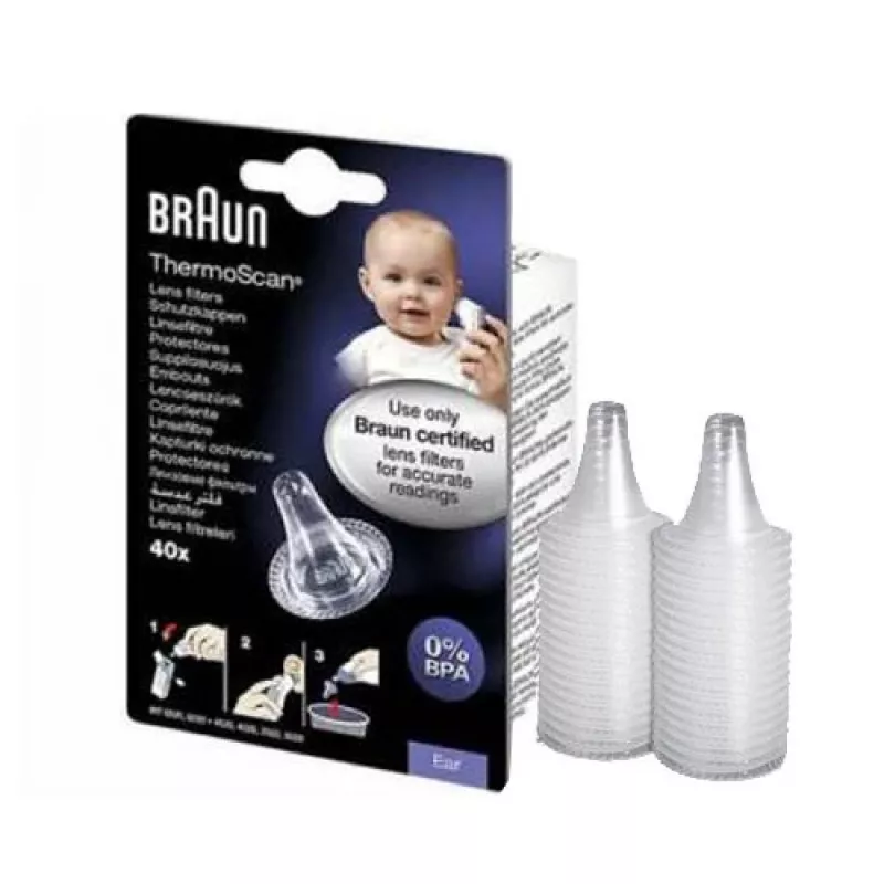 Braun LF40 ThermoScan kertakäyttöiset linssisuodattimet