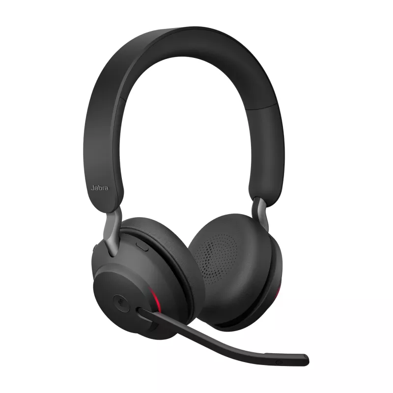 Jabra Evolve2 65 USB-C musta MS Stereo, langaton, toimisto/callcenter, 20 - 20000 Hz, 176,4 g, headset, musta