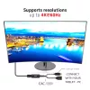 CLUB3D CAC-1331 videokaapeli-adapteri 0,25 m HDMI DisplayPort musta