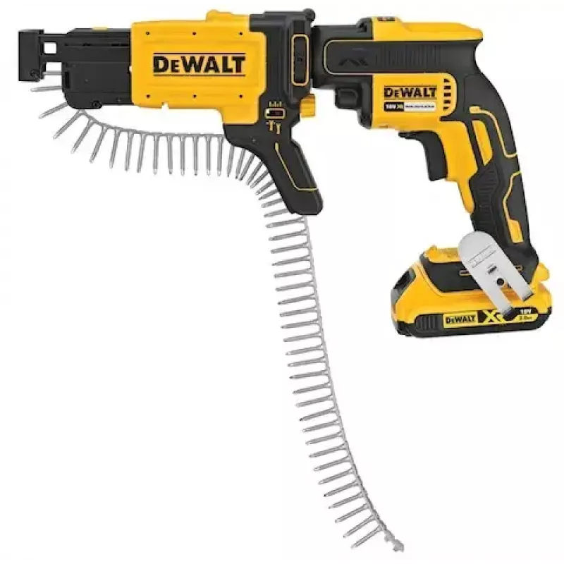 DeWalt DCF6202-XJ ruuvinväännin-lisäosa DCF620/DCF621-malleille, musta/keltainen