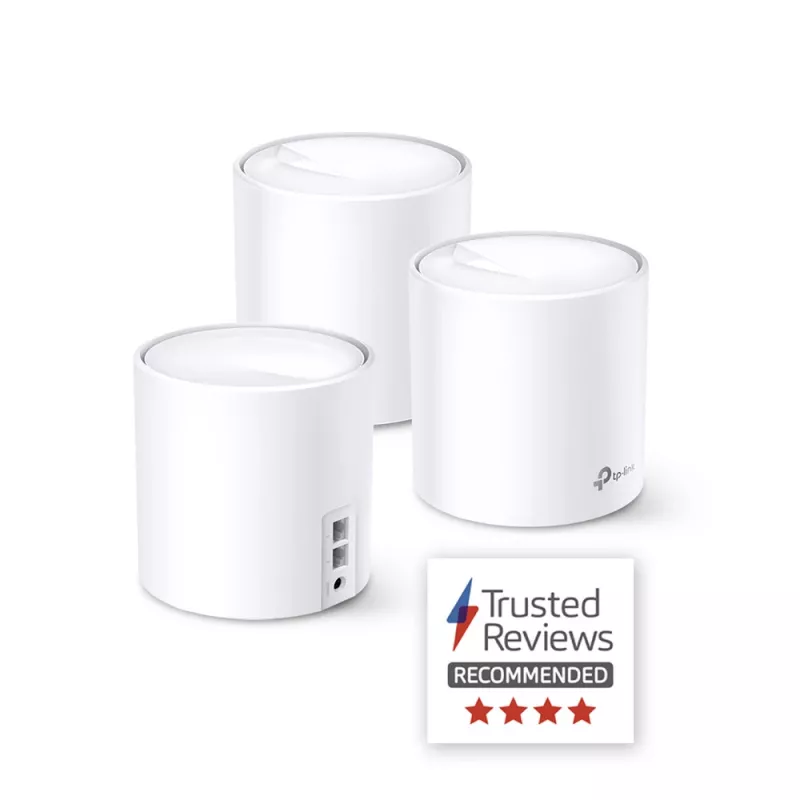 TP-Link AX3000 Whole Home Mesh Wi-Fi -järjestelmä, 3 kpl:n pakkaus