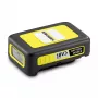 Akku Karcher 2.445-034.0 18V 2,4Ah Li-Ion, keltainen, 500 g