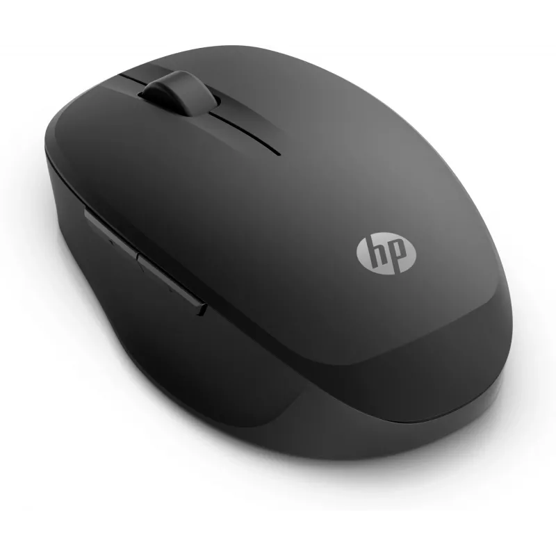 HP Dual Mode musta hiiri 300, oikeakätinen, optinen, RF langaton, 3600 DPI, musta