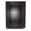 Seinäasennettava kaappi Extralink 37U 600X1000 musta 1200 kg kantavuus