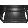 Seinäasennettava kaappi Extralink 37U 600X1000 musta 1200 kg kantavuus