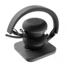 Logitech Zone Wireless MS 981-000854 Bluetooth-kuulokemikrofoni, korvan päällä, aktiivinen melunvaimennus, langaton Qi-lataus, Microsoft Teams, grafiitti