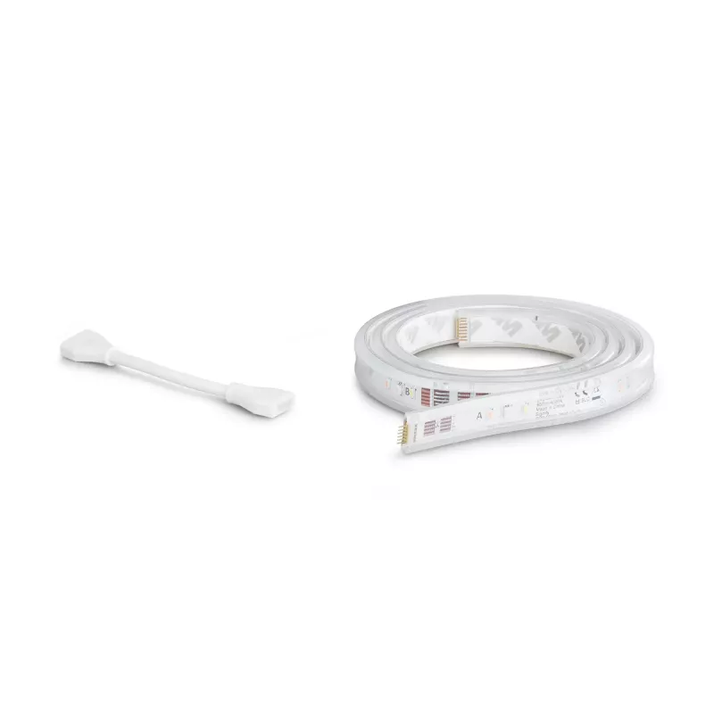 Philips Hue valkoinen ja värillinen ambience Lightstrip Plus -laajennus V4 1 metri